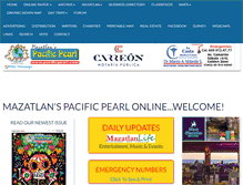 Tablet Screenshot of pacificpearl.com